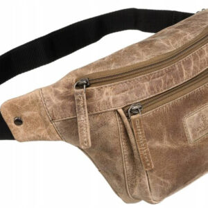 Męska saszetka ze skóry naturalnej - Peterson