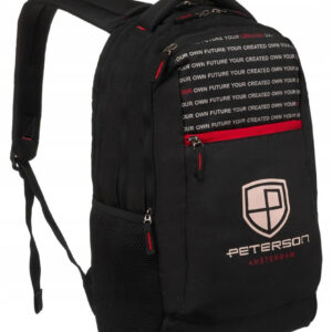 Sportowy, pojemny plecak z poliestru - Peterson