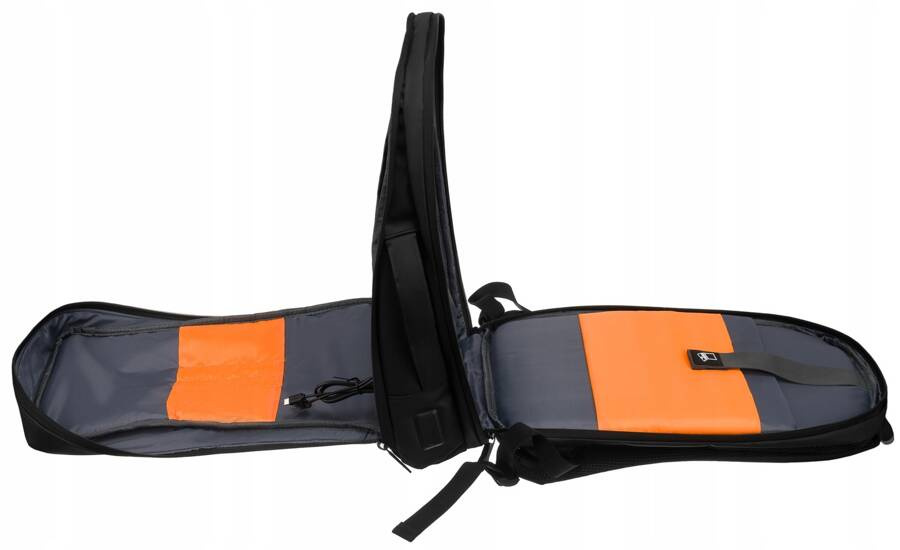 Duży, pojemny plecak z portem USB i miejscem na laptopa - Peterson - obrazek 6