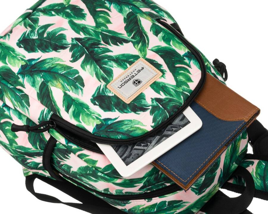 Mały, damski plecaczek miejski z poliestru - Peterson - obrazek 6