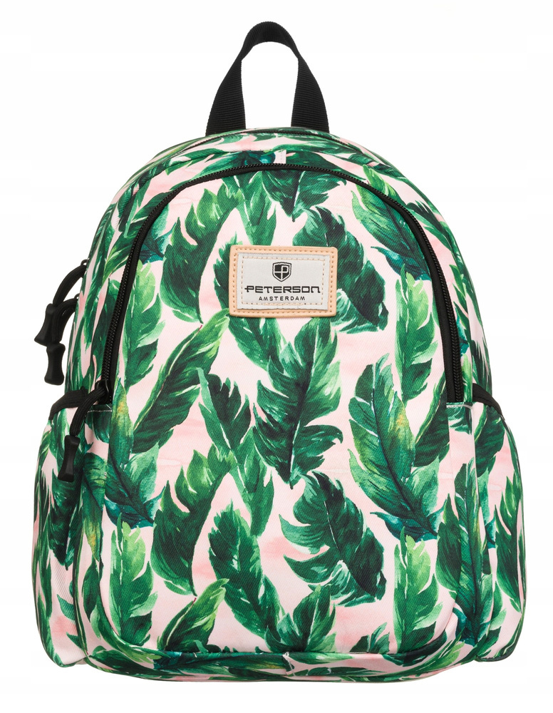 Mały, damski plecaczek miejski z poliestru - Peterson - obrazek 2