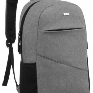 Duży, męski plecak na laptopa z portem USB - Peterson