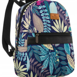 Wzorzysty, miejski plecak damski - Rovicky