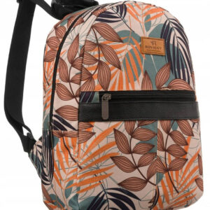 Wzorzysty, miejski plecak damski - Rovicky