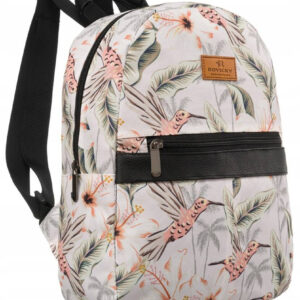 Wzorzysty, miejski plecak damski - Rovicky