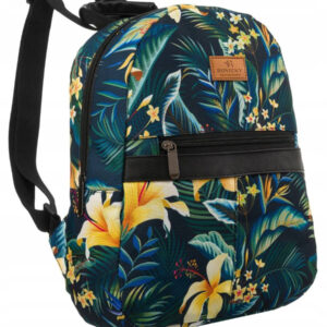 Wzorzysty, miejski plecak damski - Rovicky