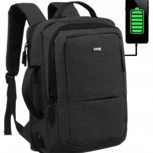 Plecak podróżny z miejscem na laptopa i portem USB - Peterson