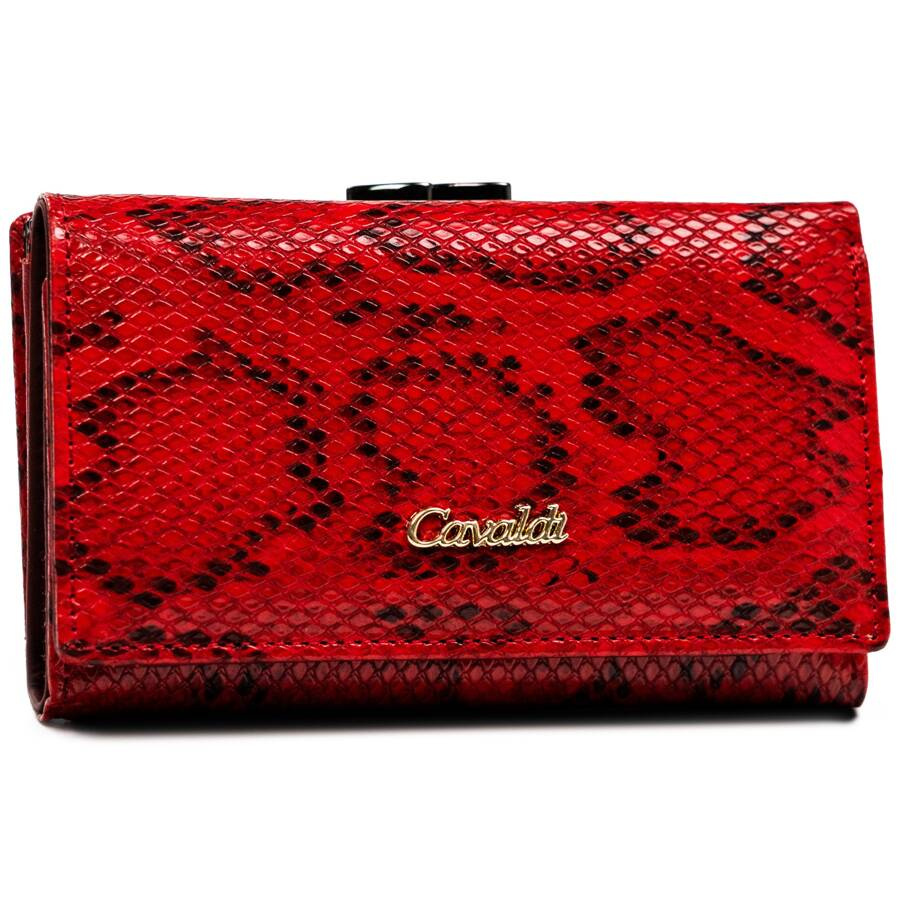 Portfel damski ze skóry naturalnej i ekologicznej - 4U Cavaldi - obrazek 2