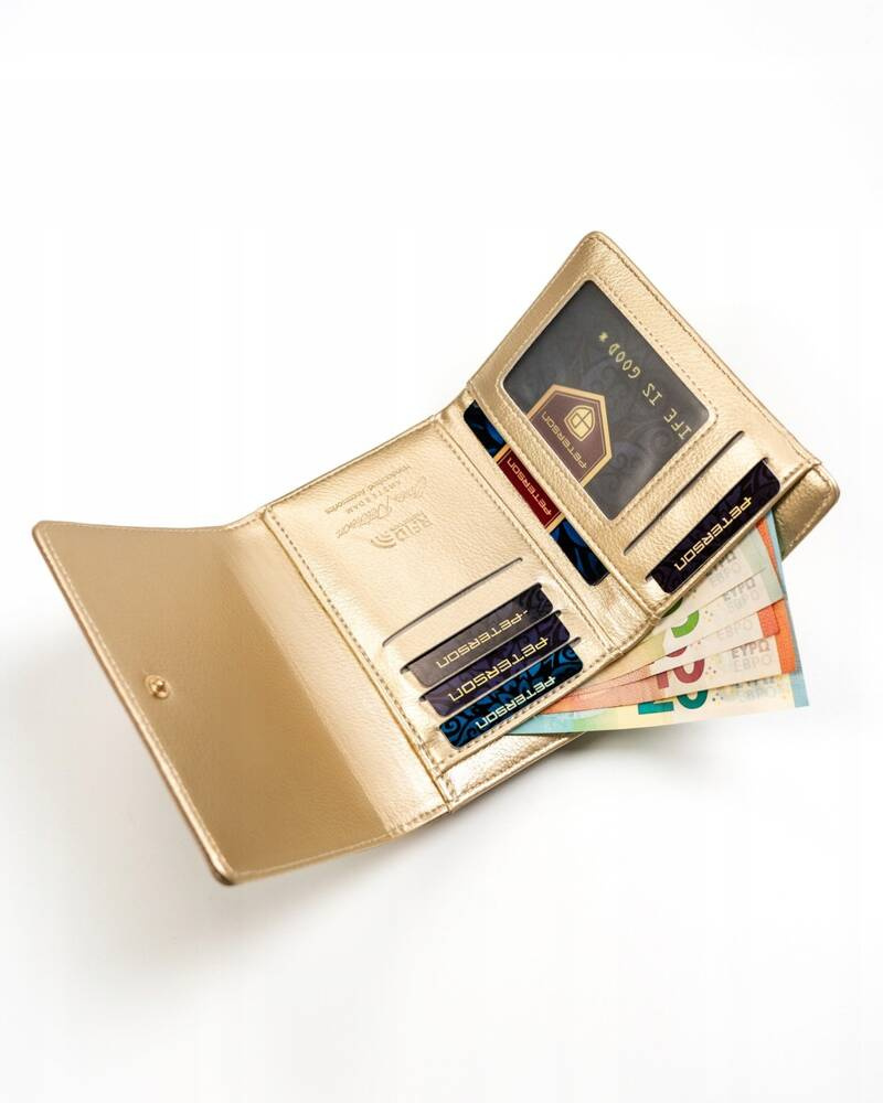 Portfel damski ze skóry ekologicznej - Peterson - obrazek 5