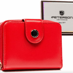 Elegancki portfel damski ze skóry ekologicznej - Peterson