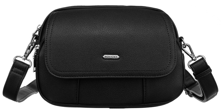 Torebka damska PU R-074-02 Black - obrazek 3