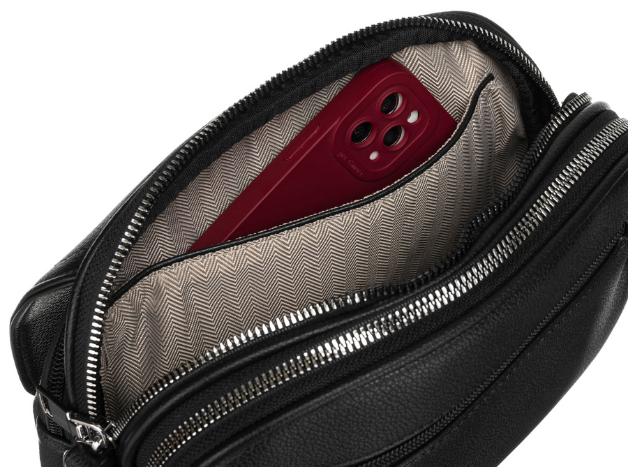 Torebka damska PU R-074-02 Black - obrazek 9