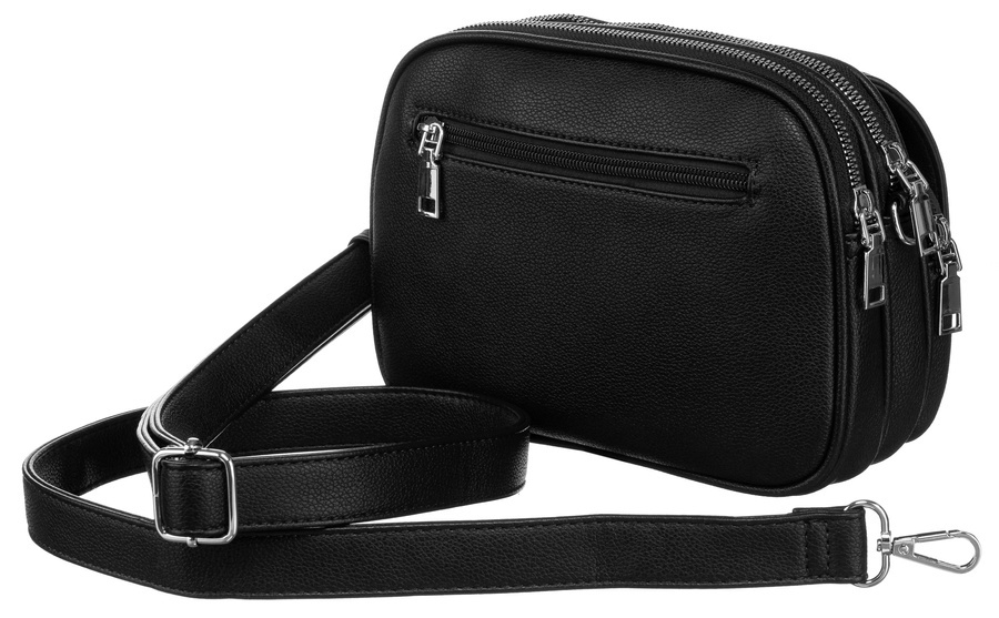 Torebka damska PU R-074-02 Black - obrazek 7