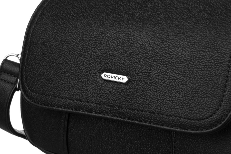 Torebka damska PU R-074-02 Black - obrazek 4