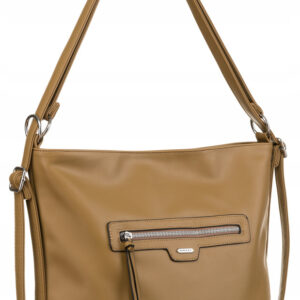 Pojemna torebka damska ze skóry ekologicznej - Rovicky