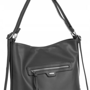 Pojemna torebka damska ze skóry ekologicznej - Rovicky