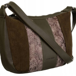 Listonoszka damska ze skóry ekologicznej - David Jones