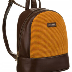 Mały plecak damski ze skóry ekologicznej - David Jones