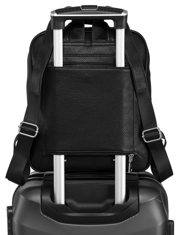 Miejski plecak damski ze skóry ekologicznej - Rovicky - obrazek 4