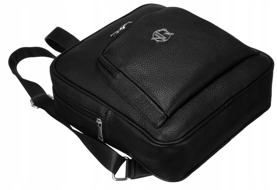 Miejski plecak damski ze skóry ekologicznej - Rovicky - obrazek 9