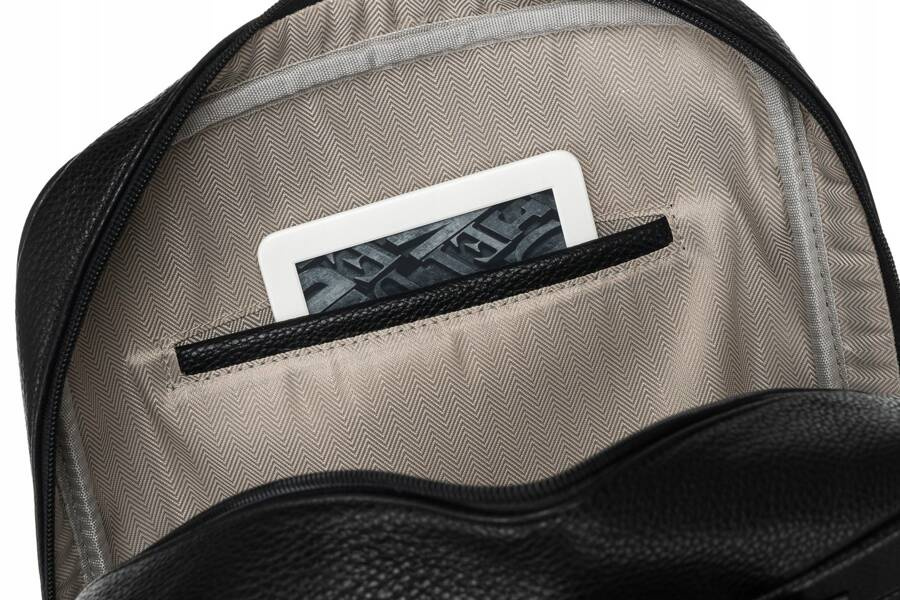 Miejski plecak damski ze skóry ekologicznej - Rovicky - obrazek 7