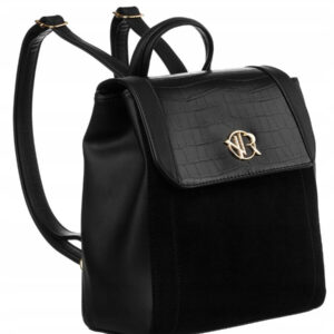 Klasyczny plecak damski ze skóry ekologicznej - Rovicky