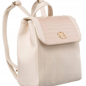 Klasyczny plecak damski ze skóry ekologicznej - Rovicky