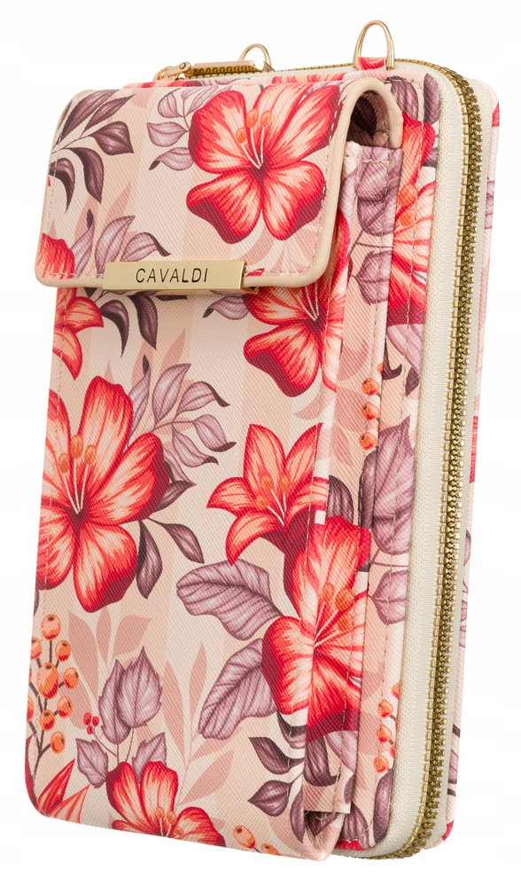 Torebka-portfel ze skóry ekologicznej - 4U Cavaldi - obrazek 3