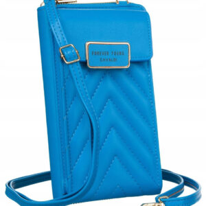 Damska mini torebka-portfel ze skóry ekologicznej - 4U Cavaldi