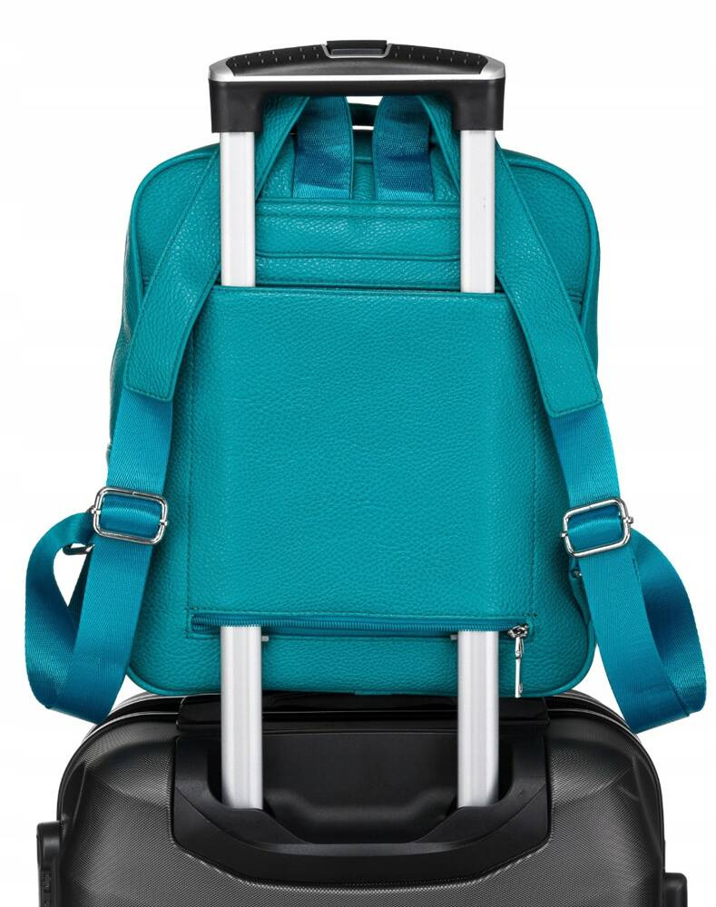 Miejski plecak damski ze skóry ekologicznej - Rovicky - obrazek 6