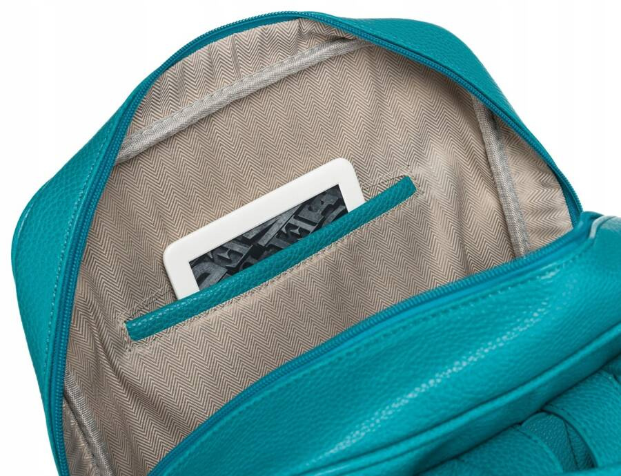 Miejski plecak damski ze skóry ekologicznej - Rovicky - obrazek 9