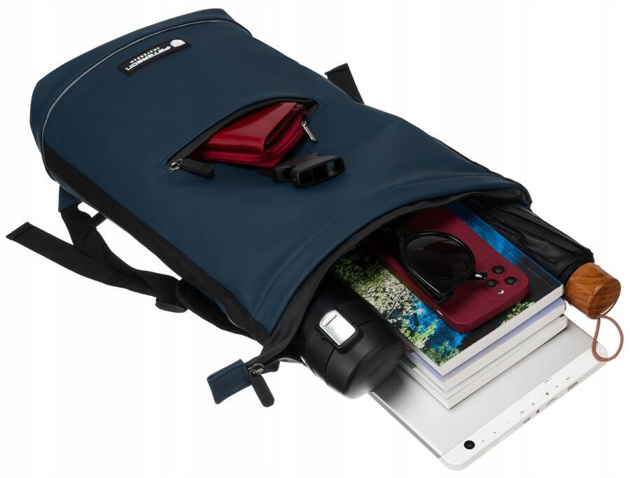 Duży, materiałowy plecak-worek - Peterson - obrazek 9