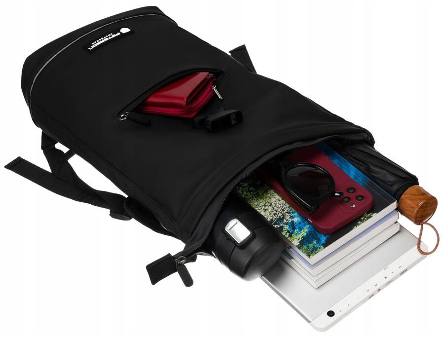 Duży, materiałowy plecak-worek - Peterson - obrazek 9