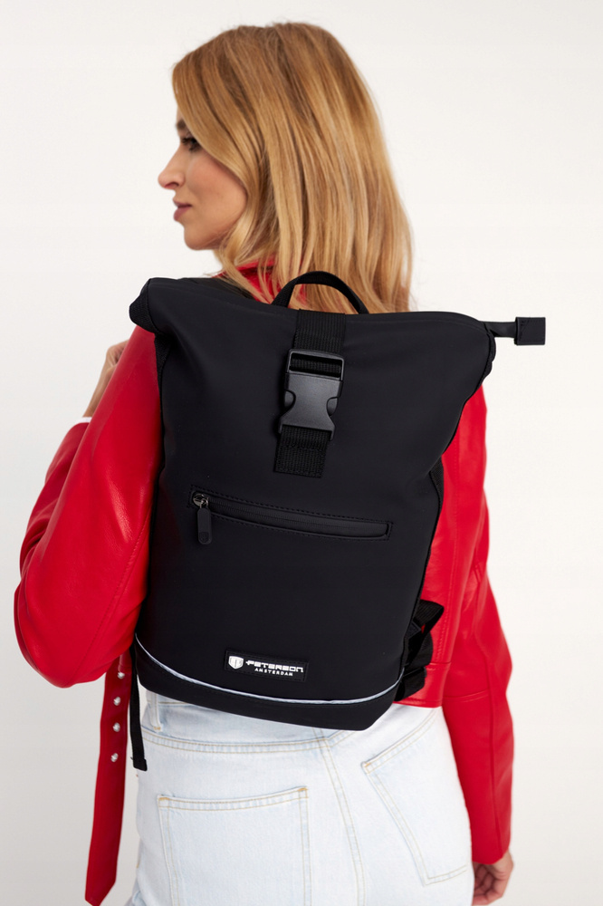 Duży, materiałowy plecak-worek - Peterson - obrazek 11