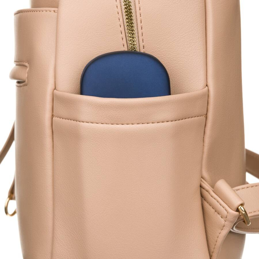 Duży plecak damski ze skóry ekologicznej - Rovicky - obrazek 5