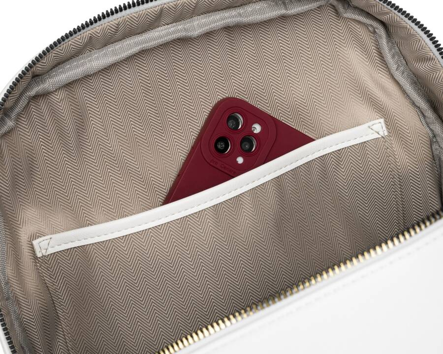 Duży plecak damski ze skóry ekologicznej - Rovicky - obrazek 7