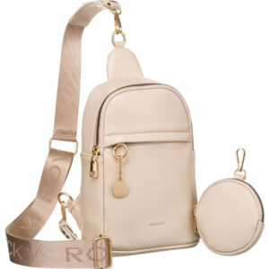 Saszetka damska na ramię wykonana ze skóry ekologicznej - Rovicky