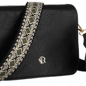 Listonoszka damska ze skóry ekologicznej z dodatkową portmonetką - Rovicky