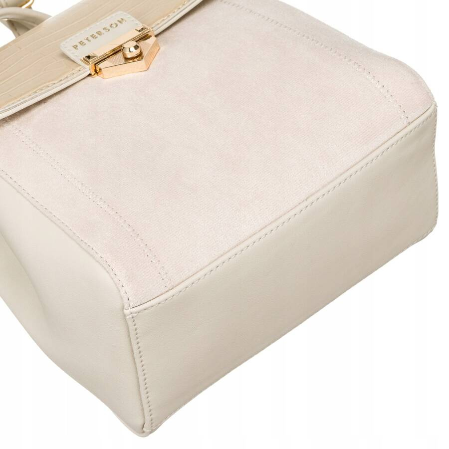 Plecaczek damski ze skóry ekologicznej - Peterson - obrazek 8