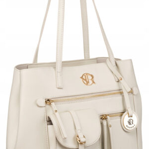 Duża torebka damska ze skóry ekologicznej - Rovicky