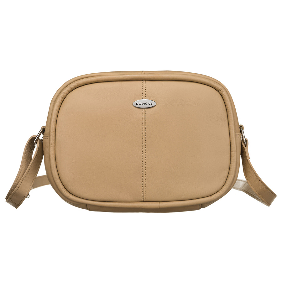 Mała, skórzana listonoszka damska - Rovicky - obrazek 2