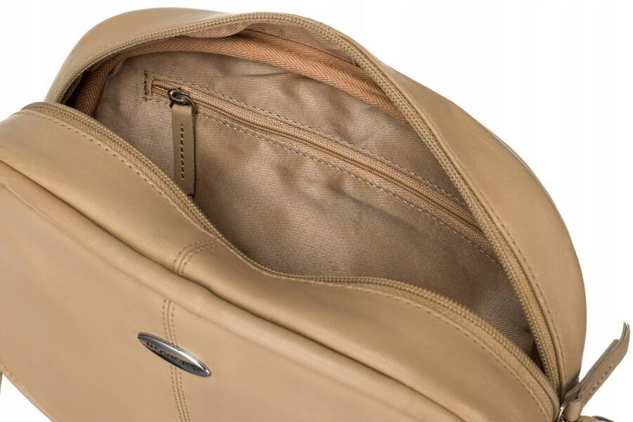 Mała, skórzana listonoszka damska - Rovicky - obrazek 5