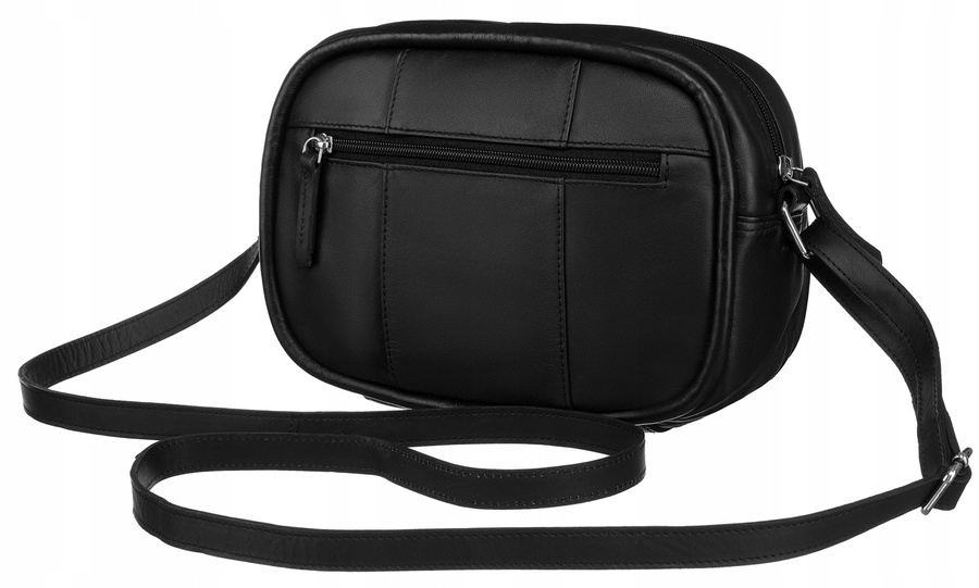 Mała, skórzana listonoszka damska - Rovicky - obrazek 3