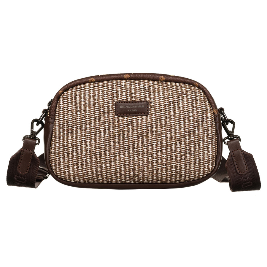 Mała listonoszka damska ze skóry ekologicznej - David Jones - obrazek 2