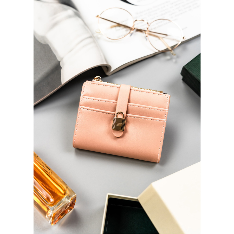 Pojemny, rozbudowany portfel damski ze skóry ekologicznej - 4U Cavaldi - obrazek 2