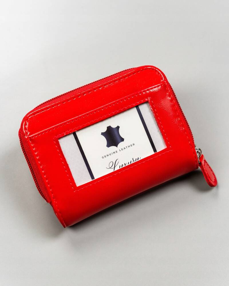 Klasyczny, pojemny portfel damski ze skóry ekologicznej - 4U Cavaldi - obrazek 5