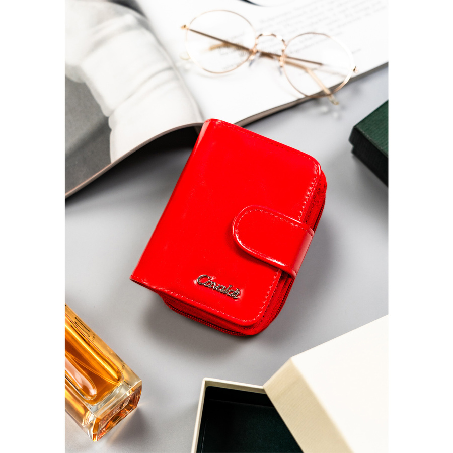 Klasyczny, pojemny portfel damski ze skóry ekologicznej - 4U Cavaldi - obrazek 2