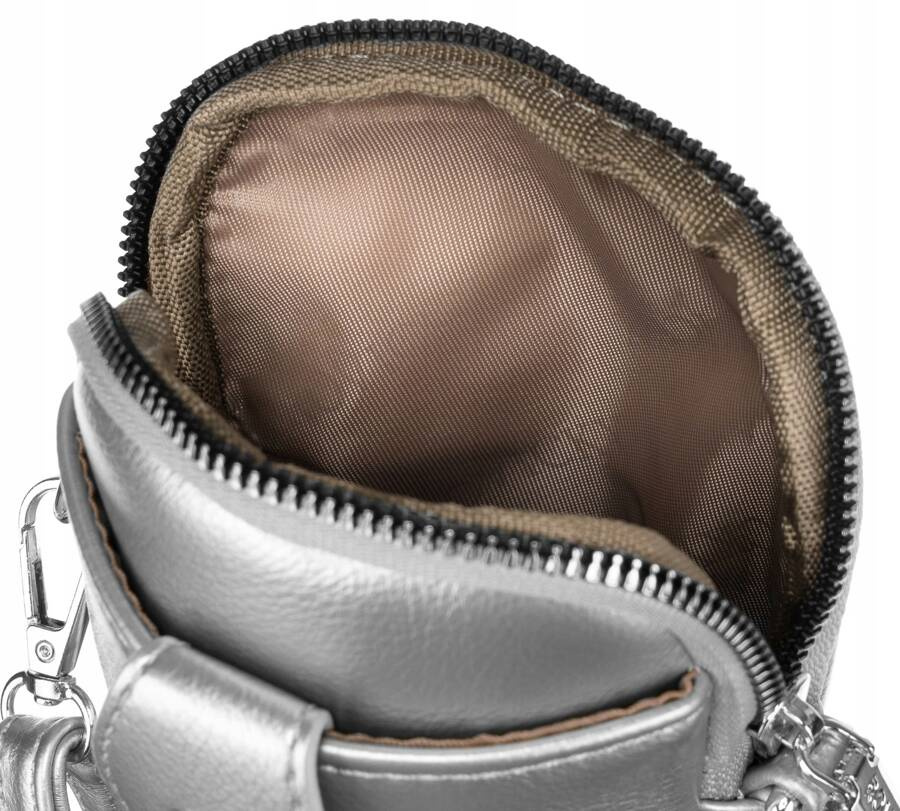 Mini torebka damska z dodatkową portmonetką ze skóry ekologicznej - Rovicky - obrazek 6