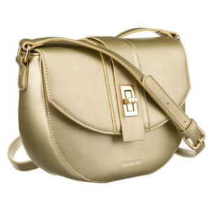 Listonoszka w kształcie podkówki ze skóry ekologicznej - Peterson