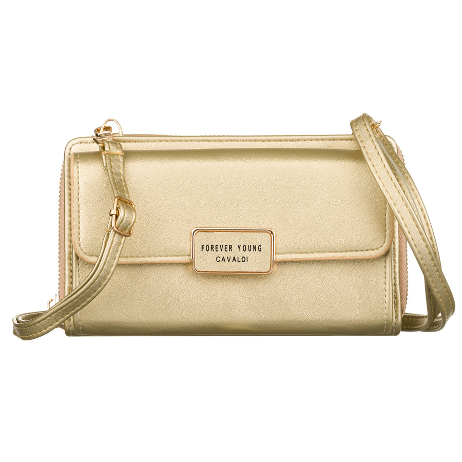 Mini torebka-portfel na długim, doczepianym pasku - 4U Cavaldi - obrazek 2